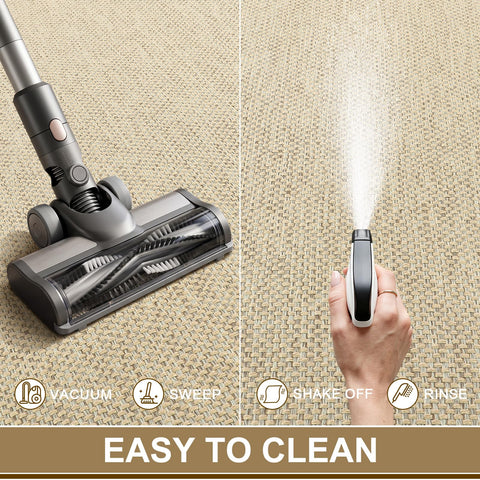 LEKEEPGO comparación de tamaño junto a zapatilla para escala visual
