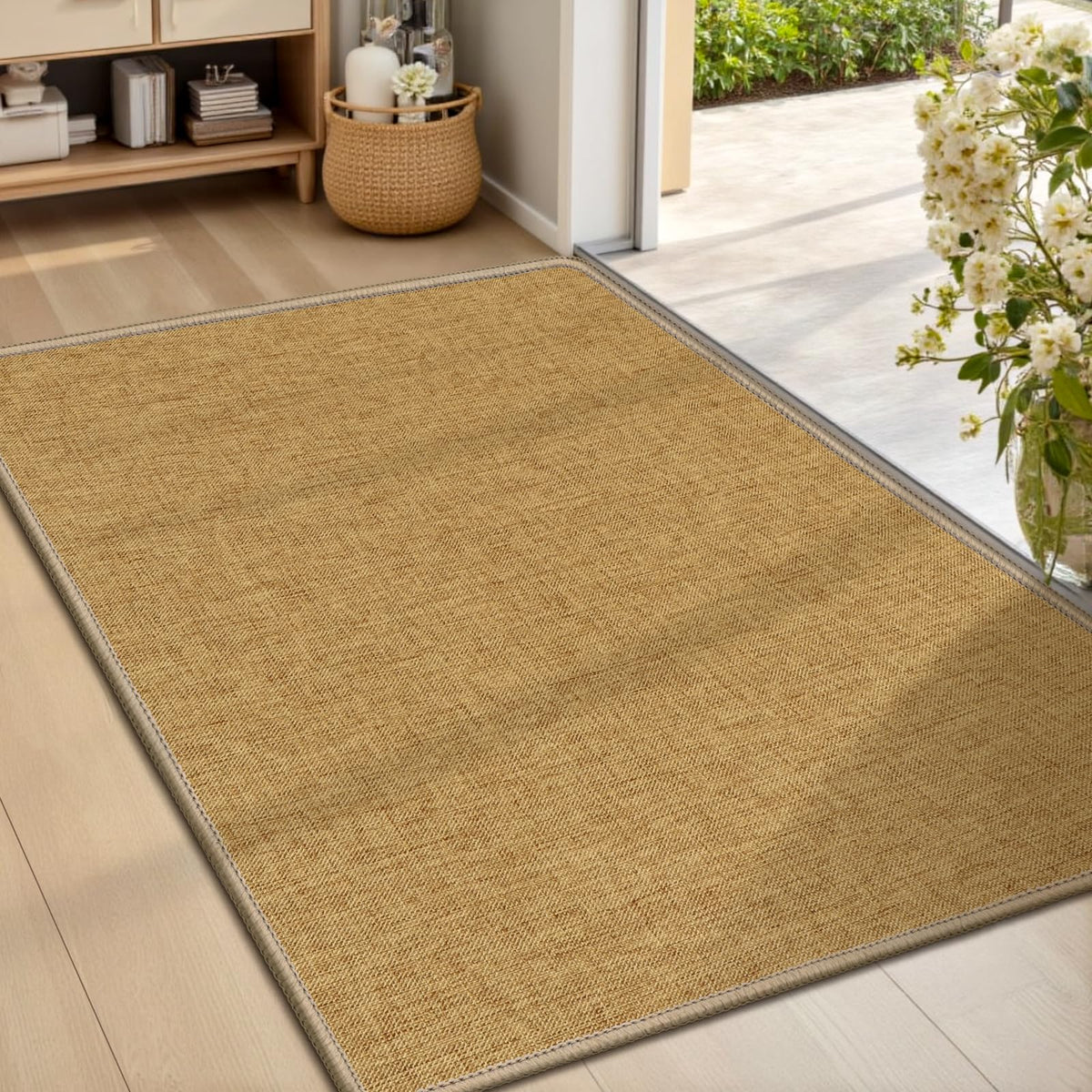 LEKEEPGO felpudo frontal 24x36 mostrando absorción y estilo