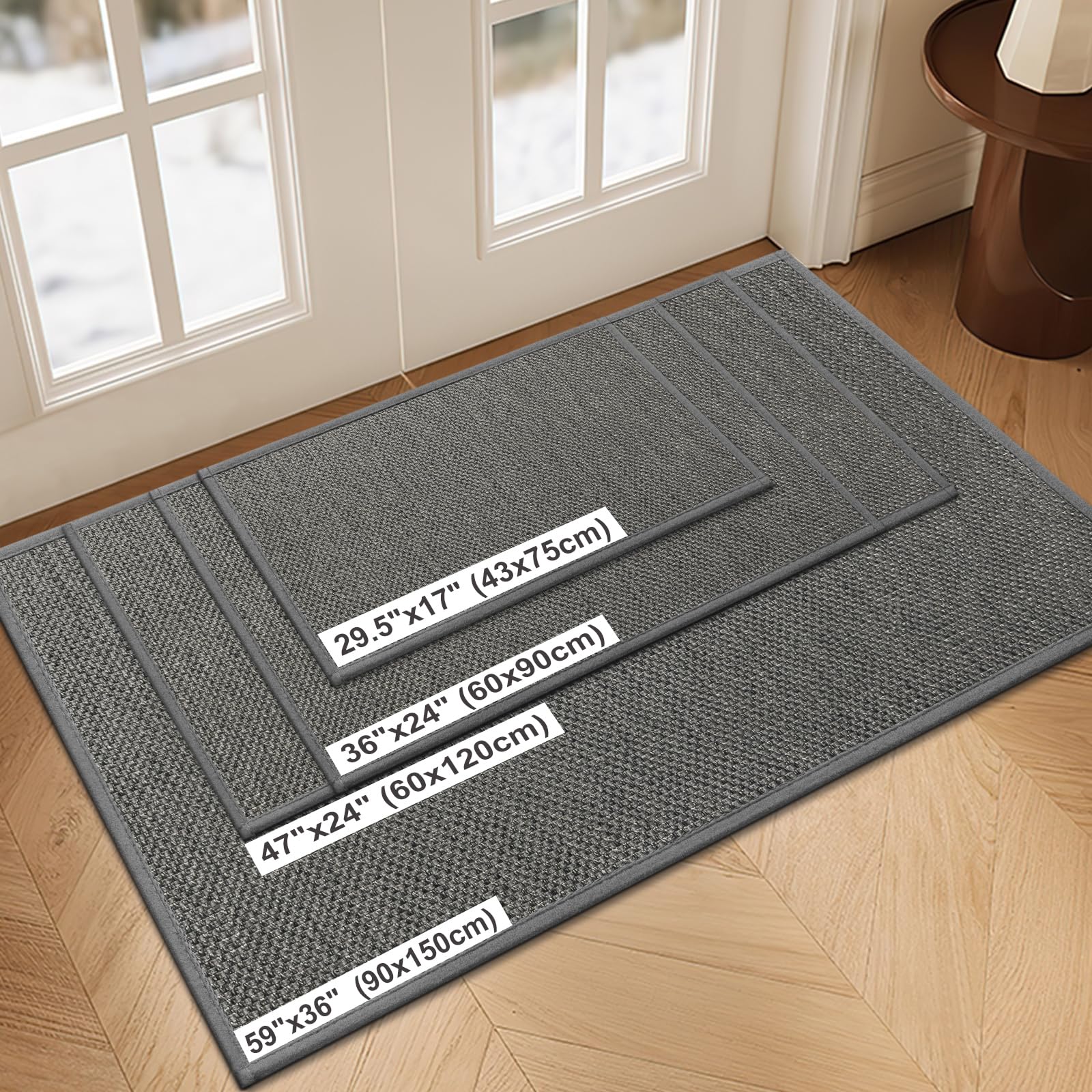 LEKEEPGO vista cercana de textura de poliéster muestra absorción eficaz