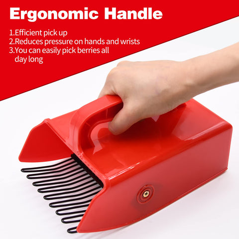 LFSEMINI mango ergonómico en mano demostrando agarre cómodo y menos fatiga