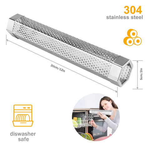 LFSEMINI primer plano del acero 304 que muestra resistencia y fácil limpieza