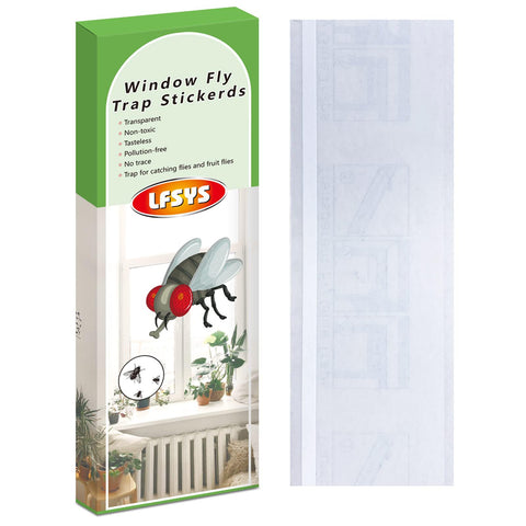LFSYS trampa frontal en ventana mostrando diseño transparente y eficacia