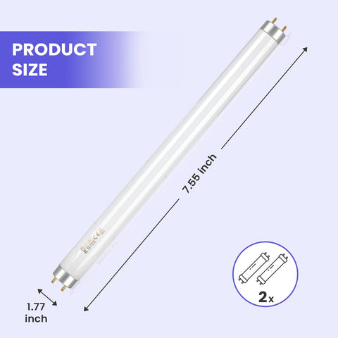 LiBa primer plano del cristal del tubo mostrando acabado resistente