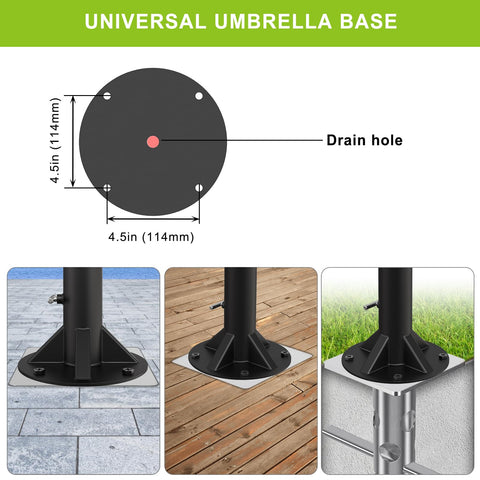 Lifeswell comparación de tamaño con poste para visualizar compatibilidad