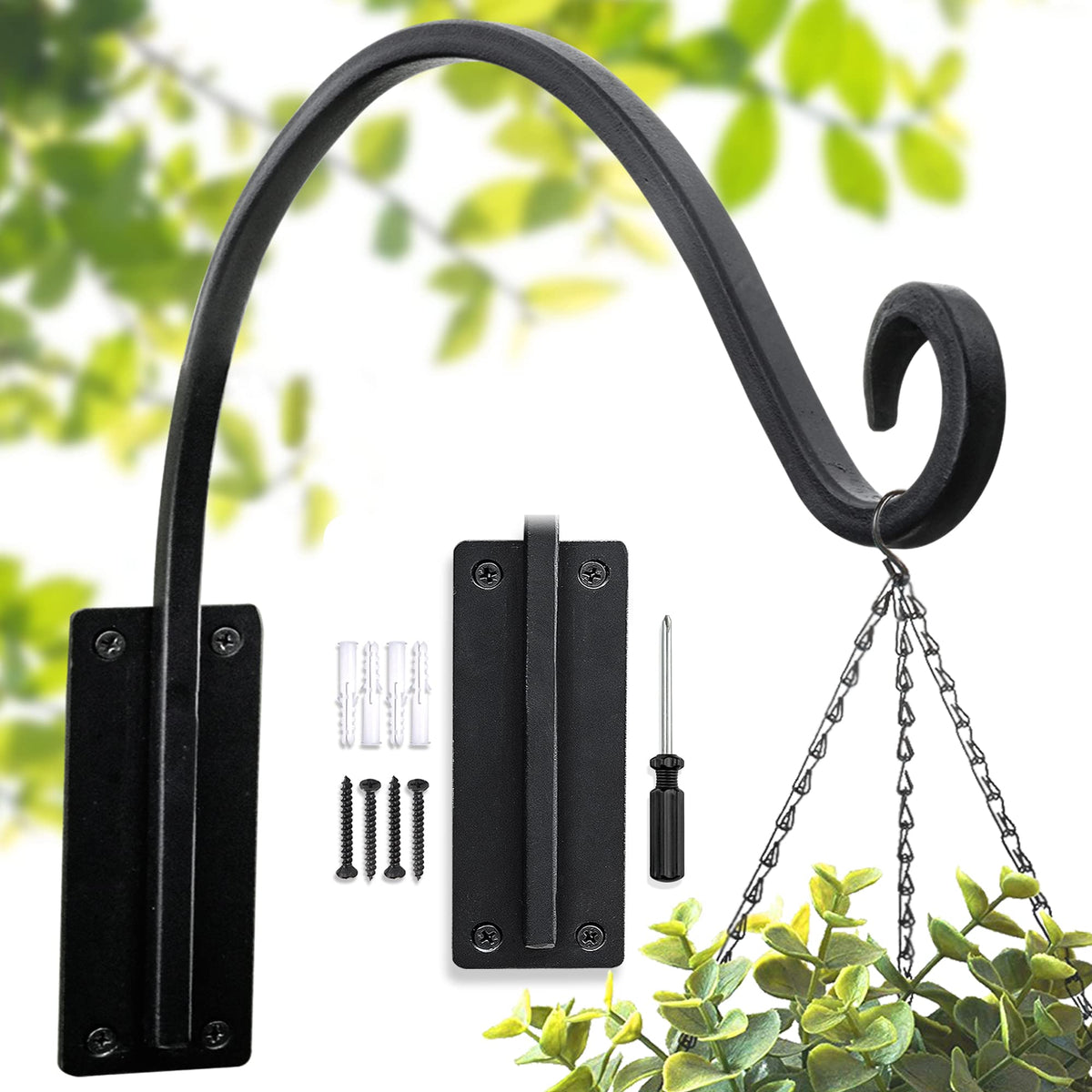 Lifyzoon gancho frontal 16" mostrando soporte robusto y estética