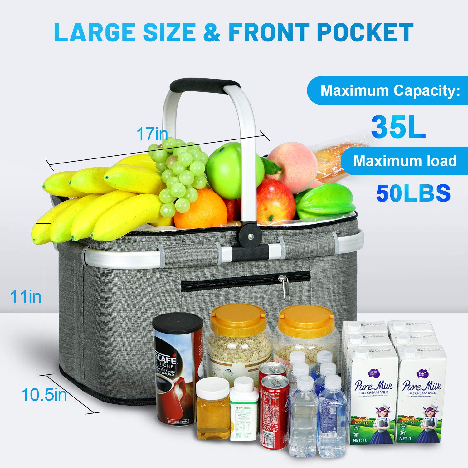 LIQING bolsa interior impermeable extraíble para limpieza y seguridad