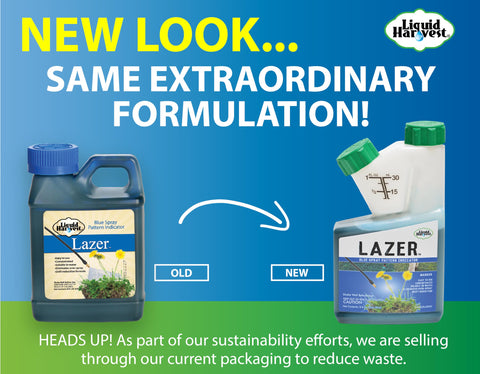 Liquid Harvest etiqueta con instrucciones claras y segura