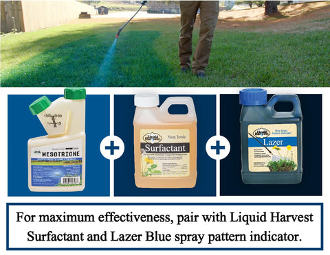 Liquid Harvest profesional aplicando producto en proyecto de paisajismo