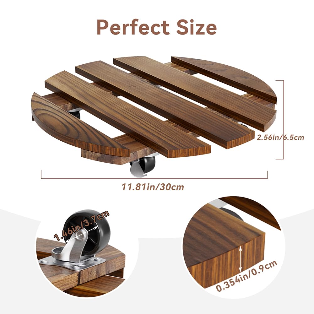 Lissomballon textura de madera carbón, aspecto resistente y duradero