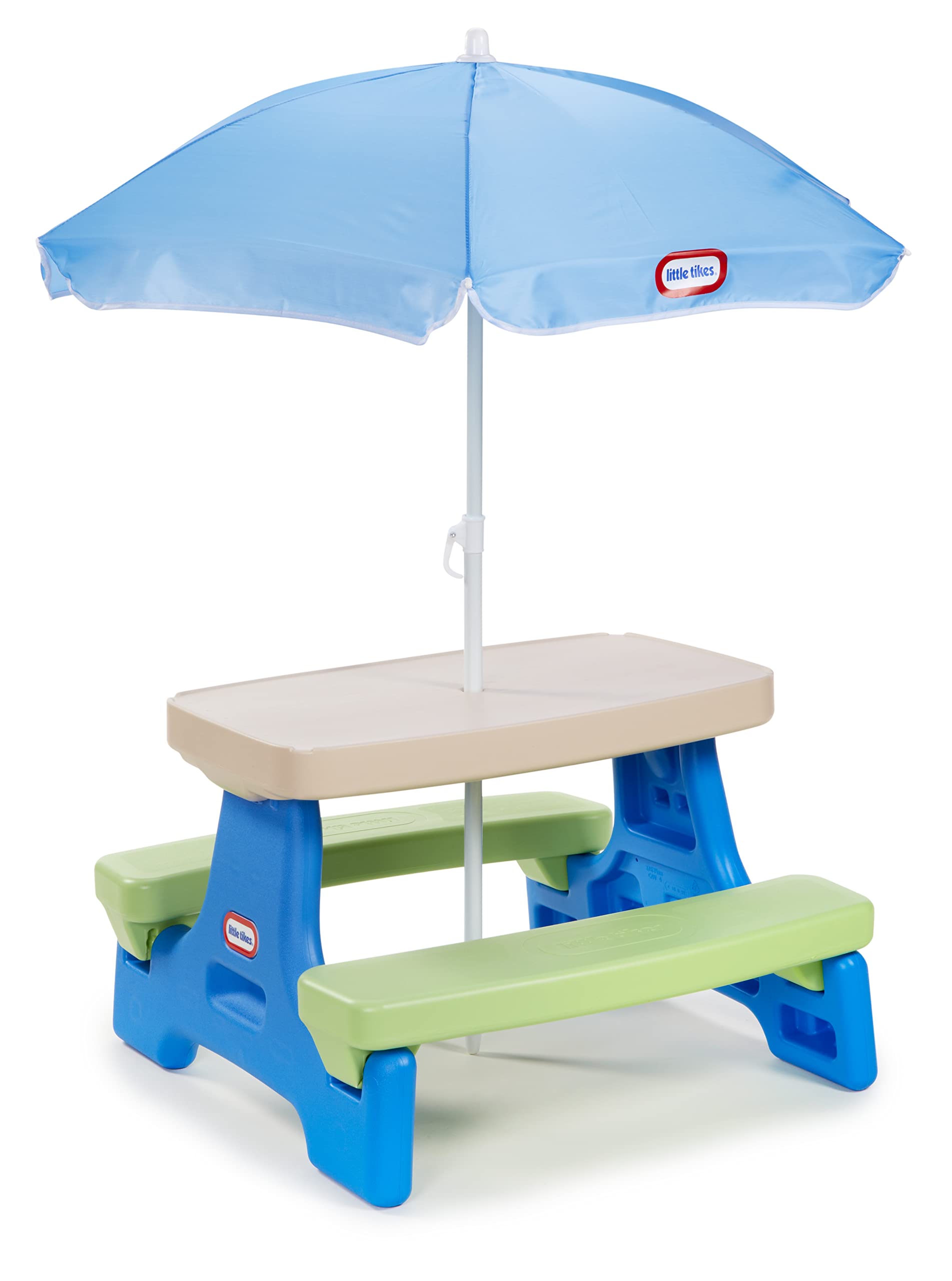 Little Tikes mesa frontal mostrando colores y diseño, ideal para juego