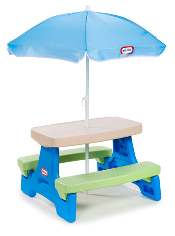 Little Tikes mesa frontal mostrando colores y diseño, ideal para juego