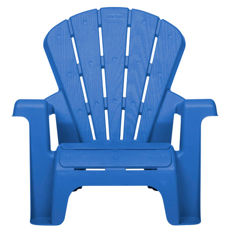 Little Tikes comparativa tamaño silla junto a maceta para escala