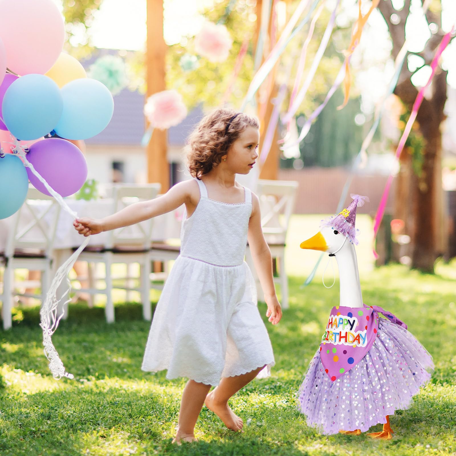 Locmeo comparación de tamaños muestra ajuste para gansos 17 y 23 pulgadas