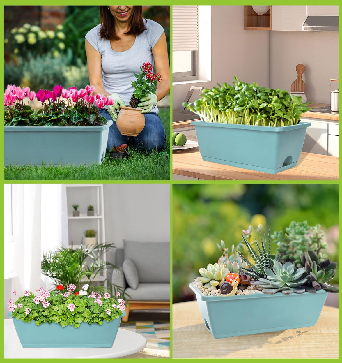 LOCONHA jardinera en balcón decorado aportando verdor y estilo funcional