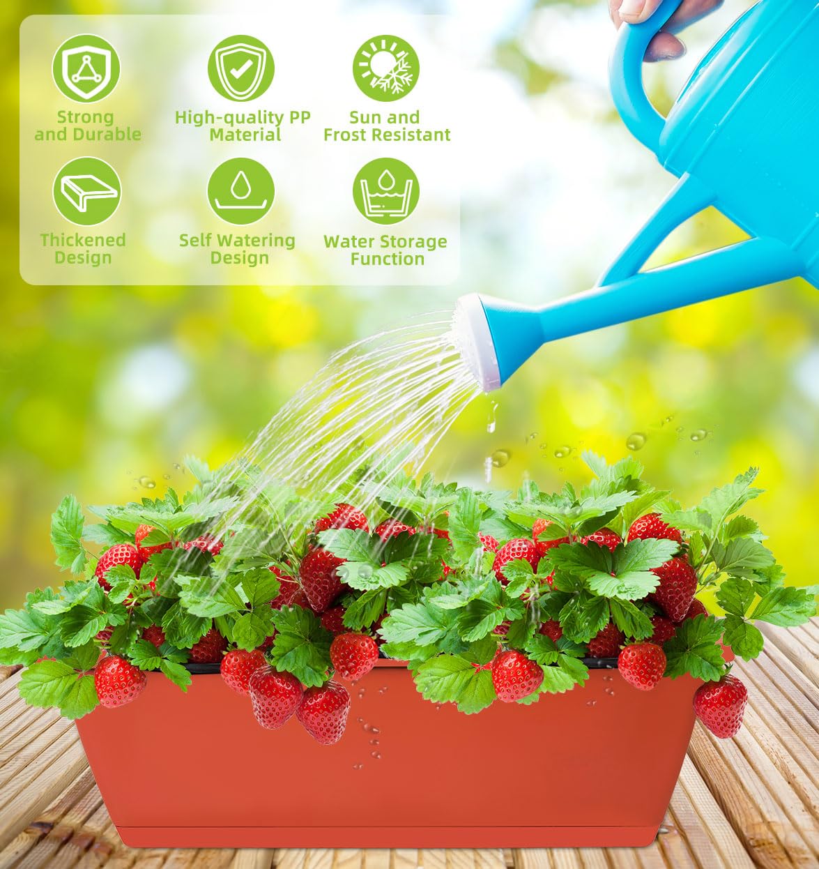 LOCONHA jardinera instalada en balcón optimizando cultivo en espacios pequeños