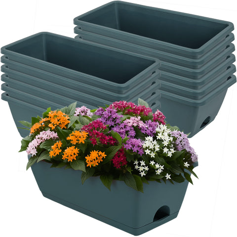 LOCONHA jardinera frontal mostrando diseño y dimensiones para optimizar cultivo