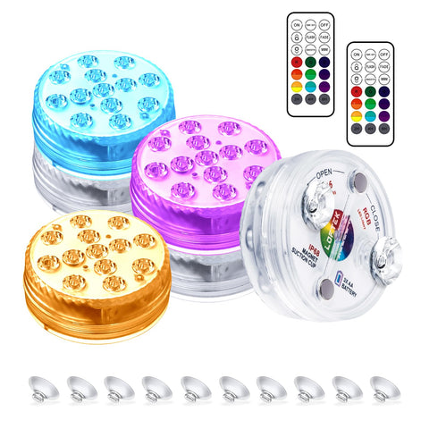 LOFTEK paquete frontal de 6 luces, ideal para ambientar piscinas