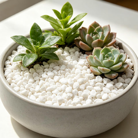 LOOIOOJ centro de mesa con piedras, aporta color y elegancia