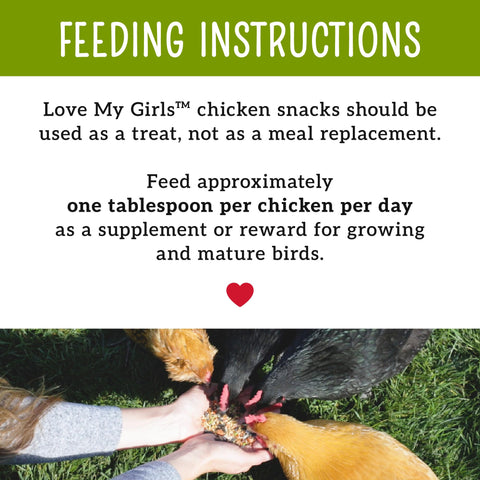 Love My Girls etiqueta nutricional enfocada, información clara para cuidadores