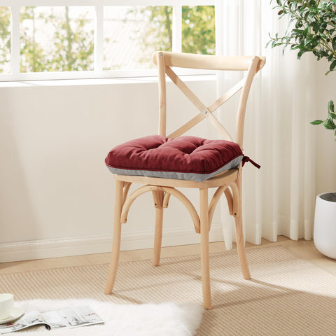 Love's cabin cojín junto a silla para comparar tamaño ajuste versátil