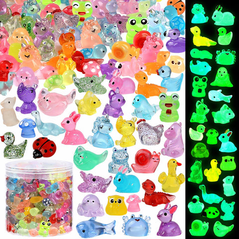 LOVEXIRAN paquete frontal con 265 mini figuras mostrando variedad y color para decoración
