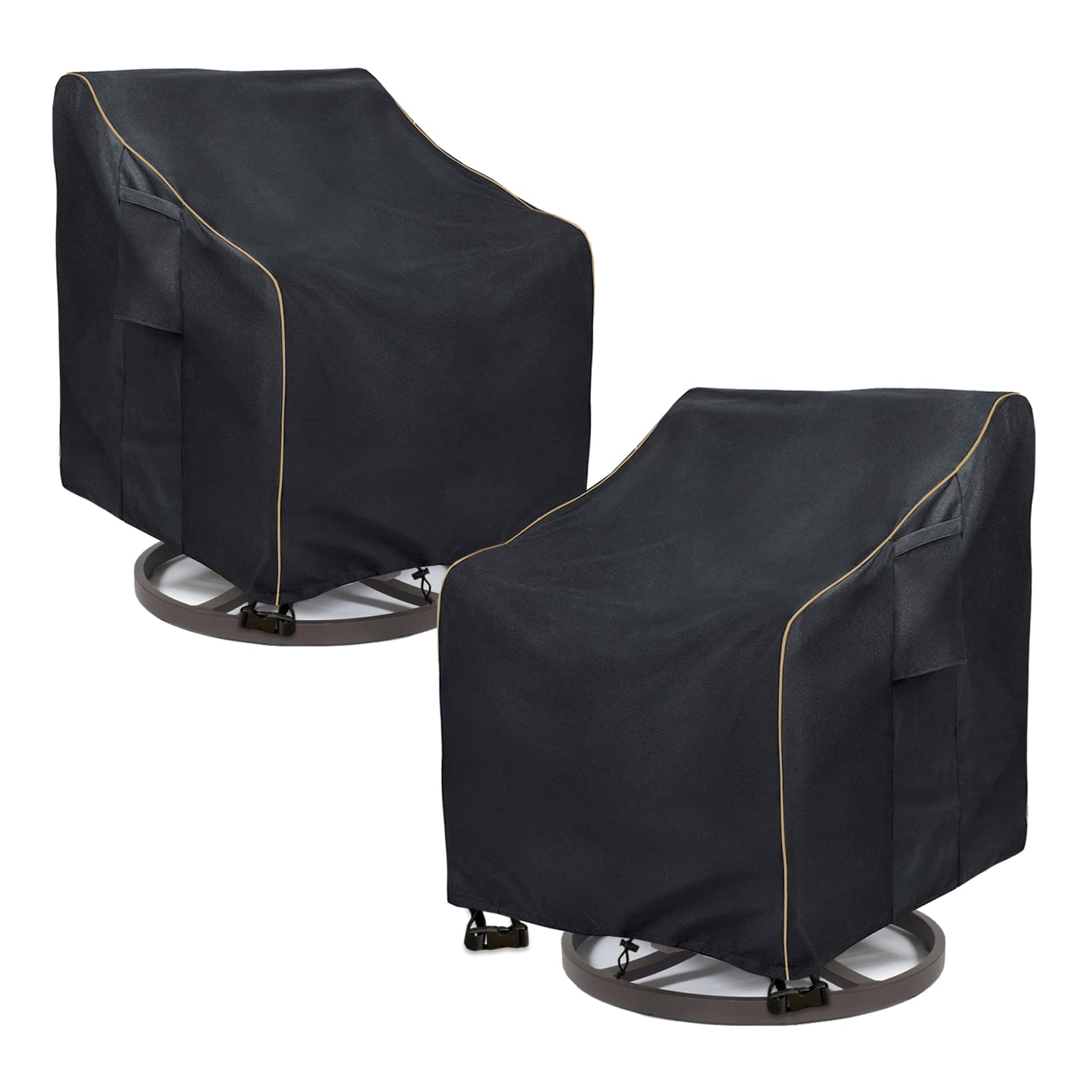 LSongSKY funda frontal pack 2 protegiendo sillas contra lluvia