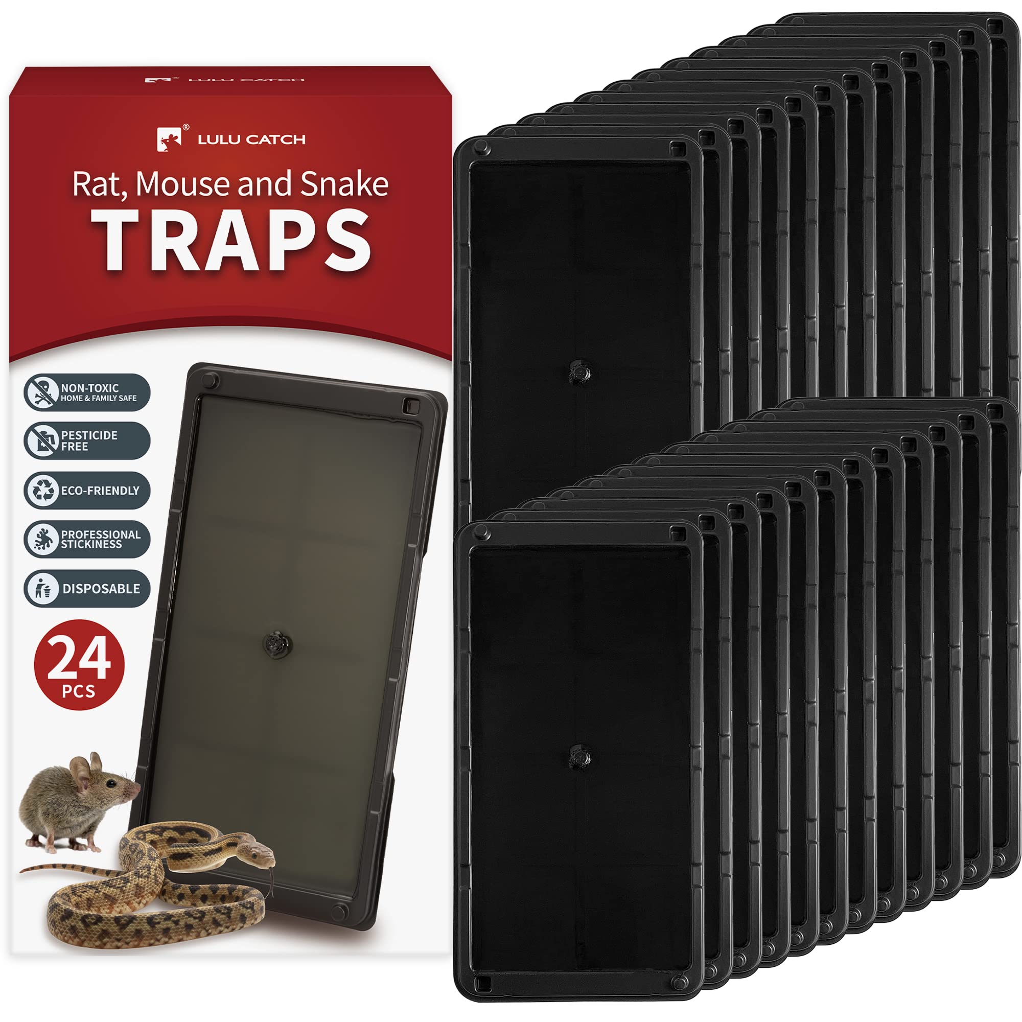 LULUCATCH paquete frontal mostrando 24 unidades y beneficio de cobertura amplia