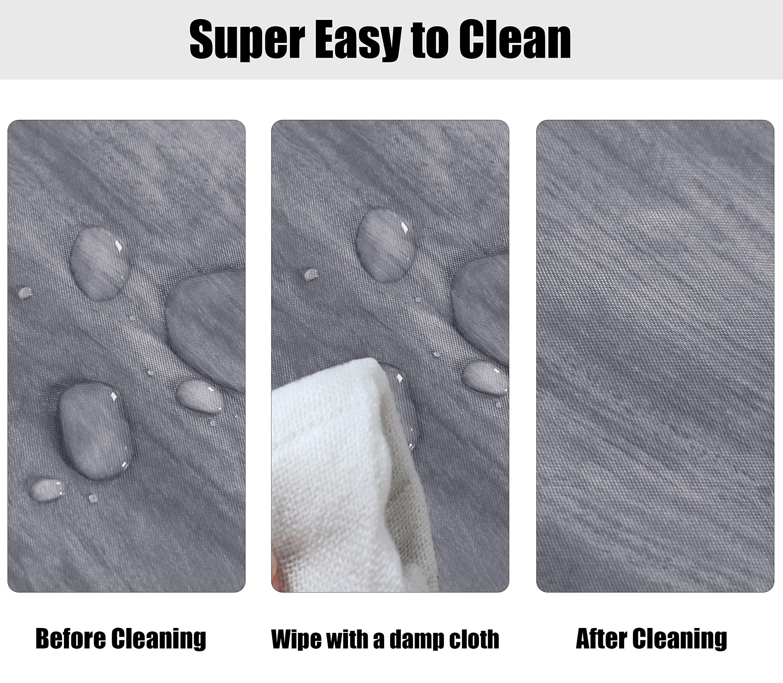 LUSHVIDA imagen comparativa mostrando ajuste para mesas 45"-56"