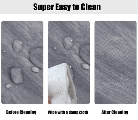 LUSHVIDA imagen comparativa mostrando ajuste para mesas 45"-56"