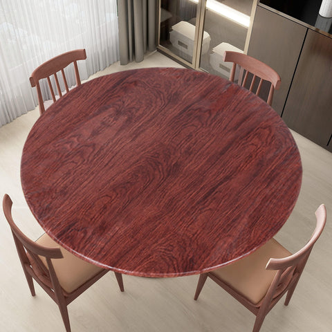 LUSHVIDA vista frontal del mantel mahogany, protección elegante