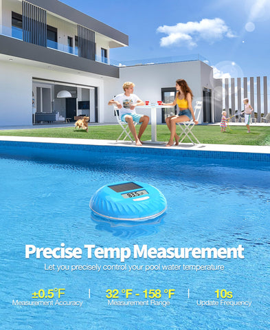 LuxBlue etiqueta y sensor en close-up, evidencia de precisión de medición
