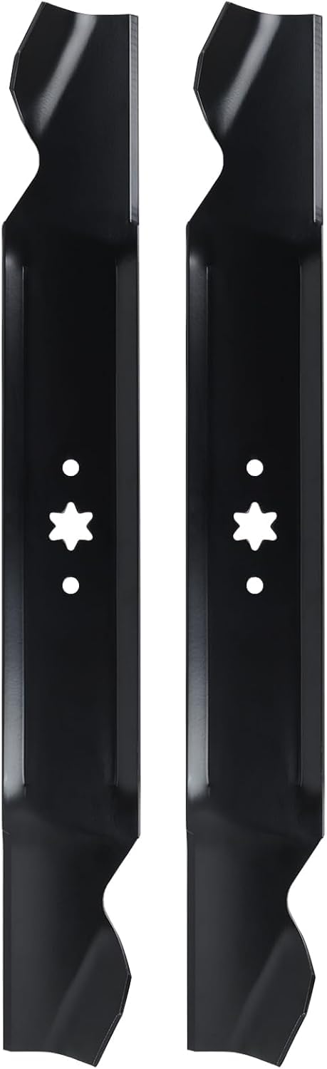 luxlead cuchilla frontal 46" mostrando perfil y ajuste, mejora corte