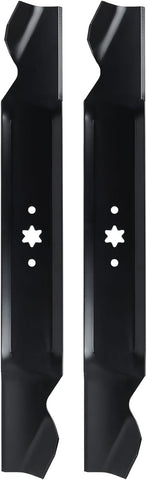 luxlead cuchilla frontal 46" mostrando perfil y ajuste, mejora corte