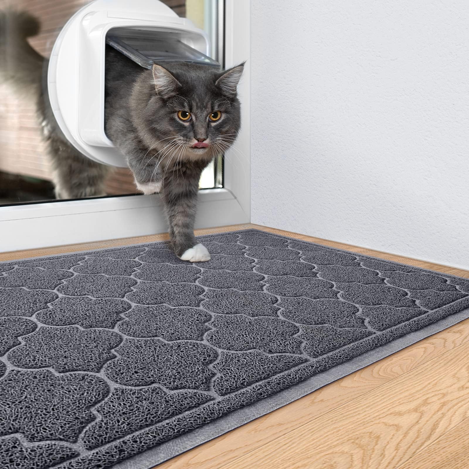 LuxStep húmedo siendo enjuagado y secado al aire, limpieza sencilla