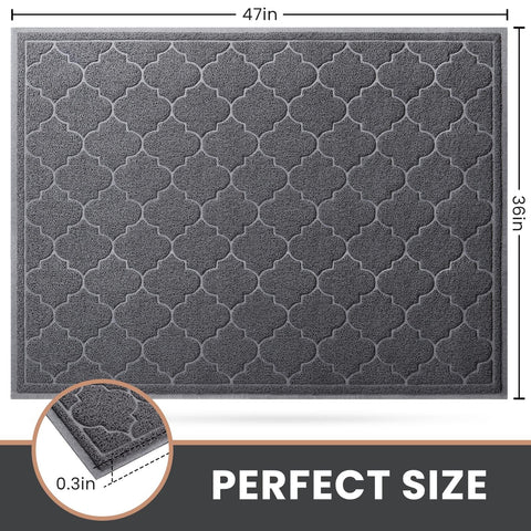 LuxStep primer plano de textura que raspa suciedad y atrapa humedad