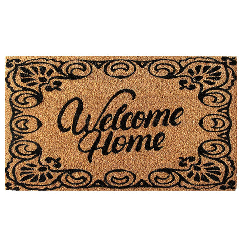 LuxUrux detalle de la palabra Welcome elegante y acogedora