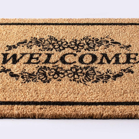 LuxUrux detalle del texto Welcome elegante mejora la recepción