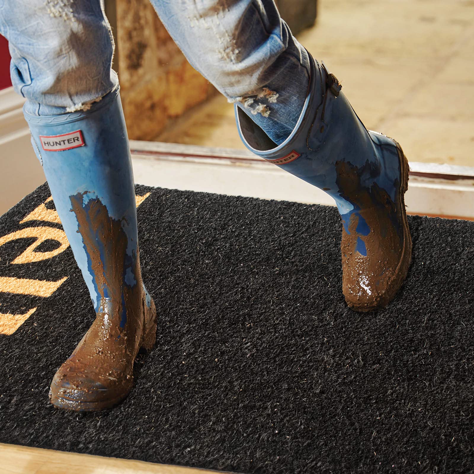 LuxUrux detalle del respaldo PVC que evita humedad y deslizamiento