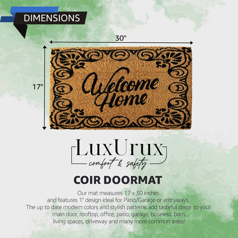 LuxUrux primer plano fibras de coco con textura para raspar suciedad