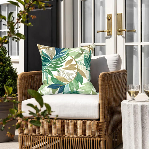 LVTXIII cojines sobre muebles de patio que refrescan el espacio exterior protegido
