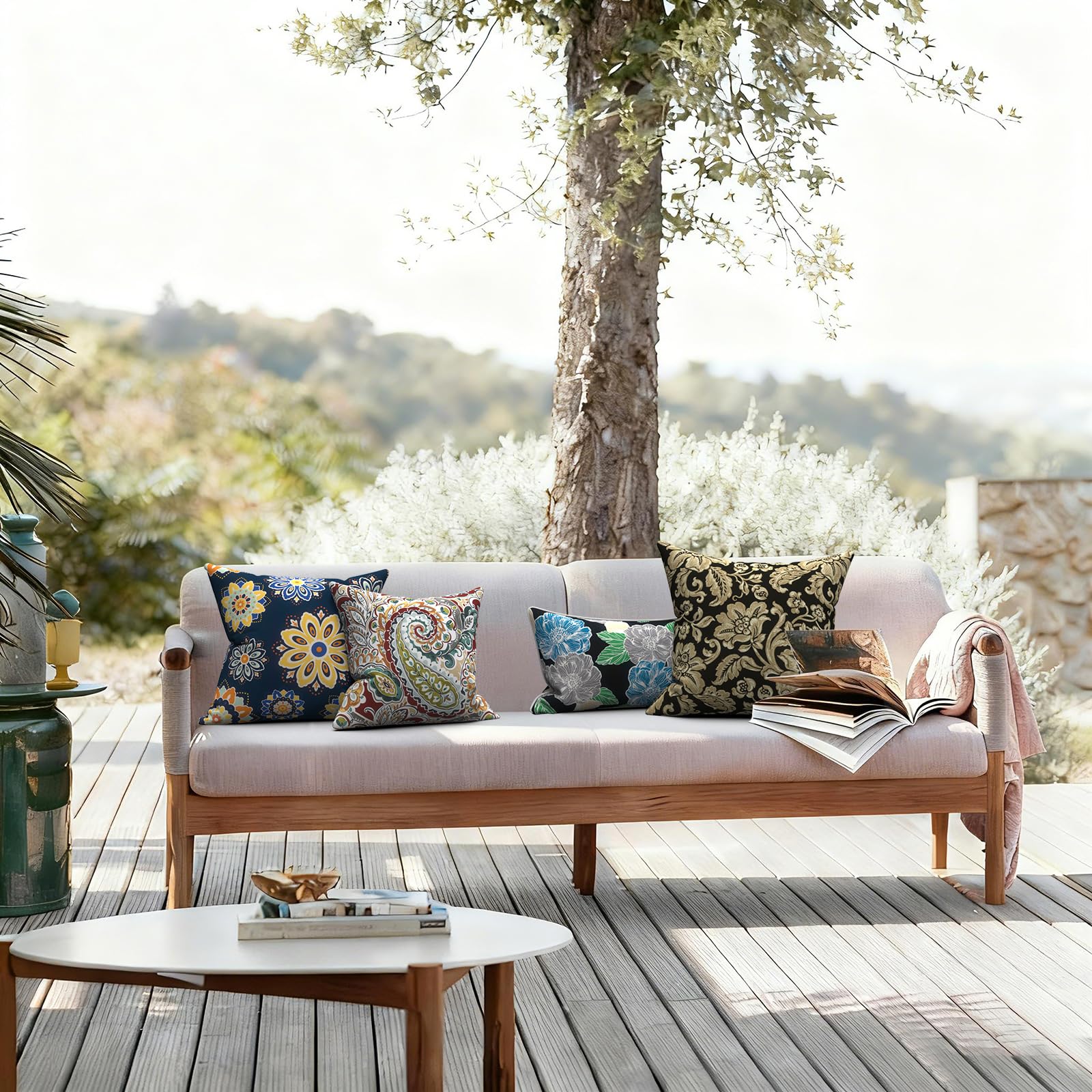 LVTXIII conjunto en terraza muestra durabilidad y estilo