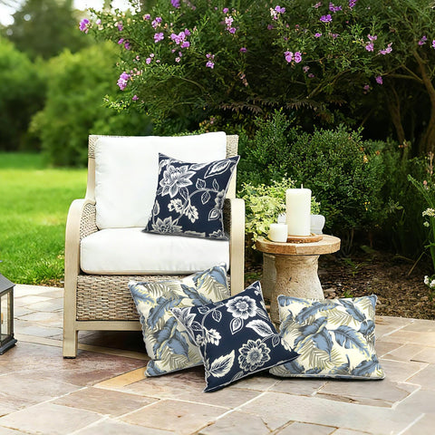 LVTXIII conjunto en mesa de jardín que realza decoración exterior moderna