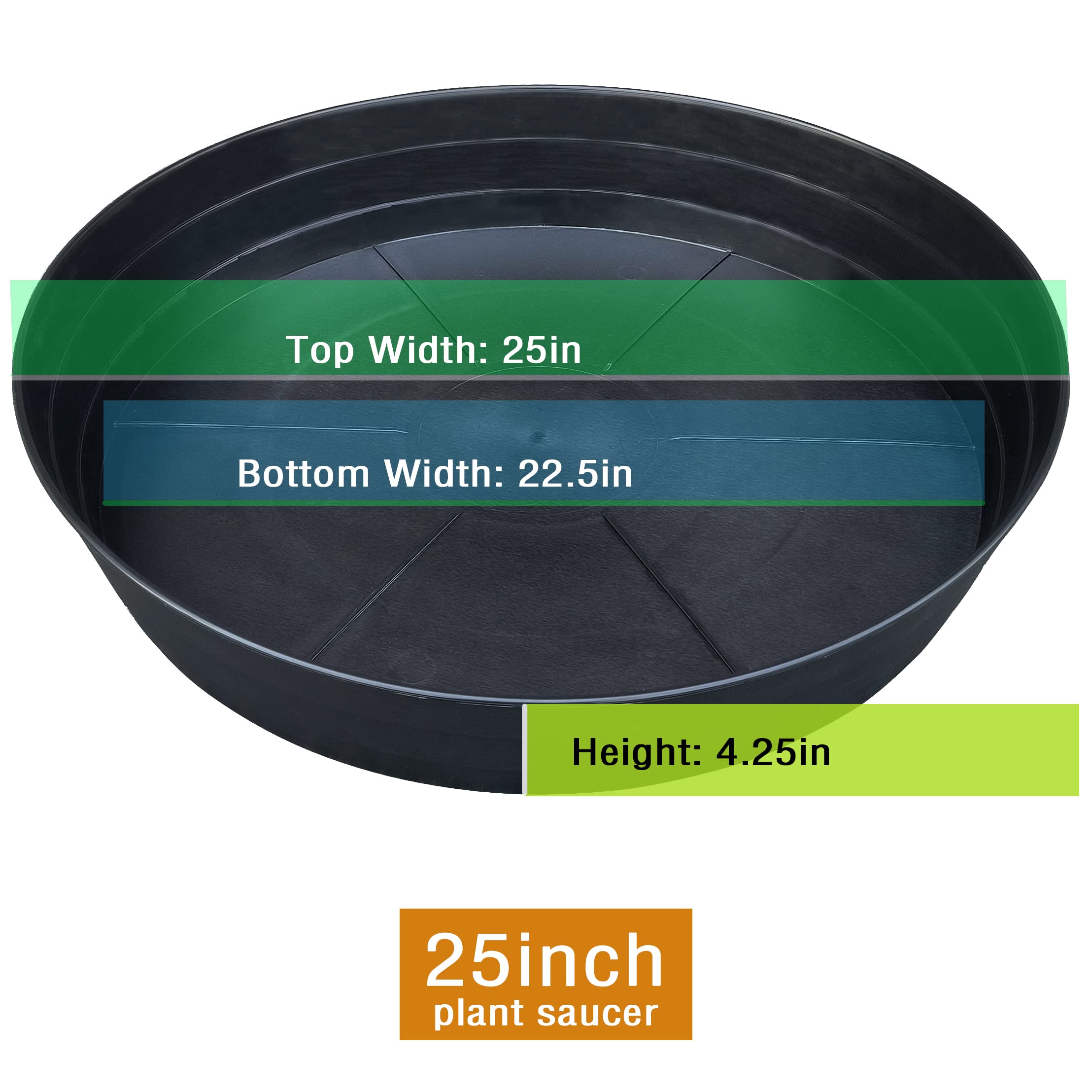 LWALRS detalle de profundidad 4,25 pulgadas para mayor capacidad