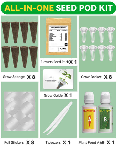 LYKOCLEAN esponja de turba biológica en primer plano para germinación óptima