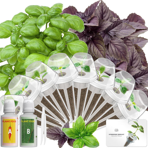 LYKOCLEAN frontal del kit con 8 pods listo para iniciar cultivo, muestra conveniencia
