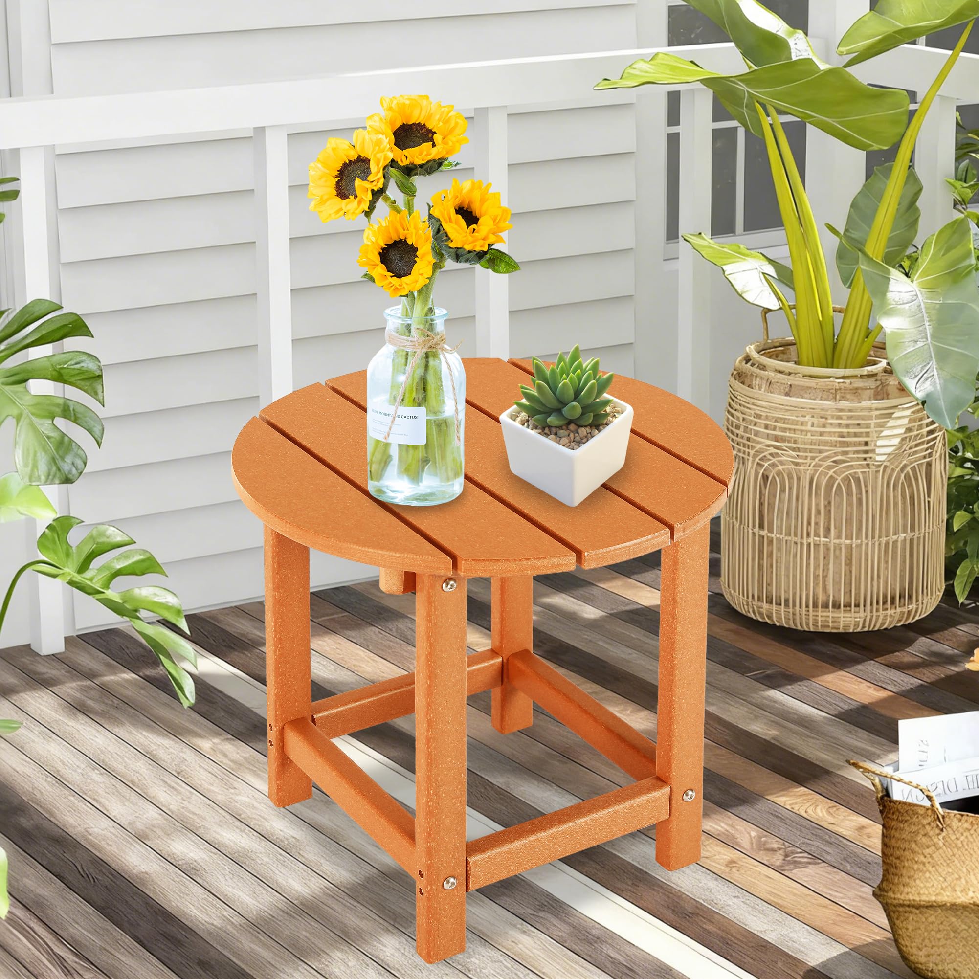LZRS mesas en patio combinadas en colores modernos para opciones decorativas