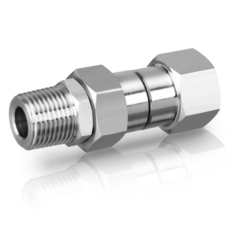 M MINGLE rosca 3/8 NPT en detalle, garantiza ajuste seguro