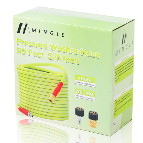 M MINGLE manguera utilizada en patio y terraza, ideal para limpieza doméstica