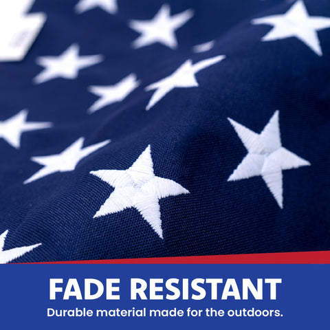 Made in USA Flags grommets de latón sólido para fijación segura en mástil