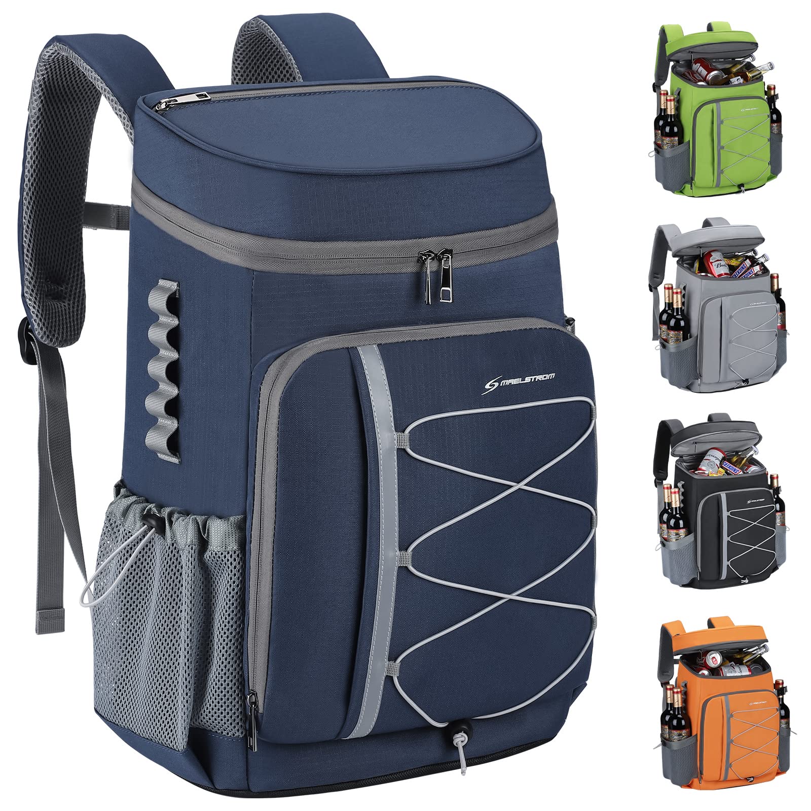 Maelstrom vista frontal del bolso nevera, gran capacidad y diseño resistente